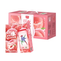 Panpan beverage peach juice flavor 250ml*24 boxes of beverage FCL peach juice paper box wholesale