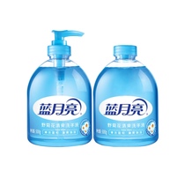 Blue moon hand sanitizer wild chrysanthemum refreshing fragrance 500g bottle 500g bottle tonic cleaning household