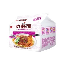 Unified fried noodles 100g * 5 packs of old Beijing flavor five packs into instant noodles