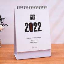 Taiwan calendar 2022 creative simple business calendar custom-made cute desktop ornaments small fresh office notepad
