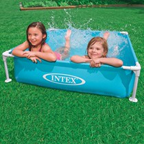 Thickened pool fishing pond bracket non-inflatable swimming pool children stall artifact outdoor square