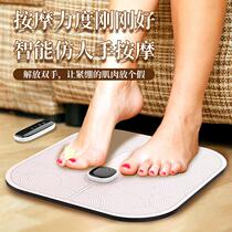 New EMS plastic leg soles massager wireless remote control plantar massager multifunction slim leg massage footbed