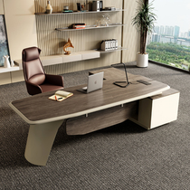 Boss desk Simple modern office desk Atmospheric supervisor desk Single manager large desk Office desk and chair combination