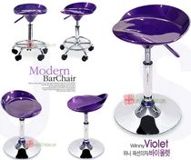 ABS plastic bar stool bar chair lift chair typing chair home round stool barber chair computer chair