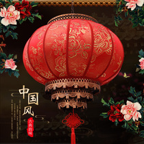 Lantern Yang Zhongtai A pair of Qiao relocating anti-Sheep light pendant New Chinese New Year Outdoor Water hanging lantern Autumn Festival Marriage Great Red Wallet