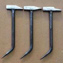 Aluminum touch small hammer crowbar hook aluminum mold hammer special aluminum film professional Lu template aluminum wood special tools complete set