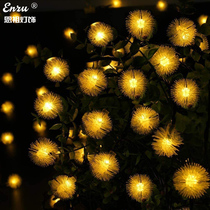 Solar lights outdoor lights balcony decorative lights hanging tree lights stars moon lights home led atmosphere landscape lights