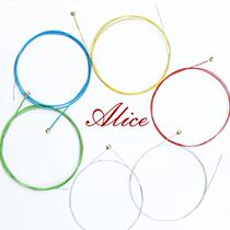 Alice guitar strings color folk guitar strings set of 6 acoustic guitar strings set of universal steel wire ALIC