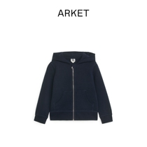 ARKET male and female childrens zipper Even cap sweatshirt leisure Lianhood jacket 2022 Spring new product 0919842001