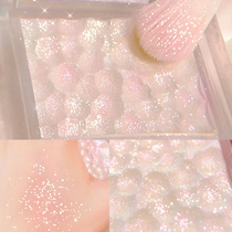 Peach Fairy Highlight Potato Mashed Glitter Diamond Blast Eye Shadow Shining Face Brightening Eye Repair Affordable Price