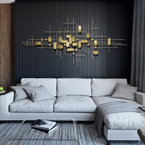 Wall decoration pendant living room sofa background wall pendant wall decoration metal light luxury restaurant bedroom pendant