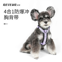 ThunderAustralia Pooch Chest Braces Traction Rope Vest Type Explosion Protection for Dogs Snow Neri Teddy Summer Dog Rope Small Dogs