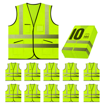 Reflective safety vest traffic riding luminous security patrol Sanitation vest workers construction safety clothing reflective clothing