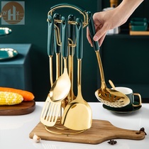 Kitchen supplies household kitchen utensils full set of small living objects light luxury high-end cooking tools spatula spoon