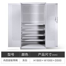 Tool cabinet toolbox workshop with iron cabinet factory direct heavy thickened locker factory double door