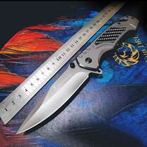 Outdoor folding knife creative knife Camping Fishing tool collection saber fruit knife self-defense weapon portable folding knife