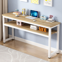 Rectangular table bench strip table leaning against wall long table for home bar table narrow table desk desk desktop