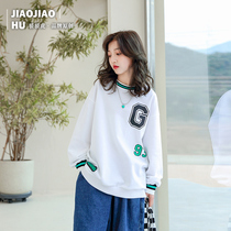 The Pride of the Child Girl Vegemon Spring Autumn 2022 Burst Fashion Foreign Qi Great Fairytale Red Fried Street Tide Cool Han Van Blouse