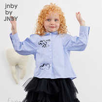 Jiangnan commoner childrens clothing shirts Autumn discount new products childrens printing thin long-sleeved mens and womens children 1J2100080