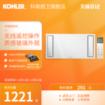 Kohler air-heated bath bathroom multi-function lamp heating integrated lighting heater plaster roof 21465
