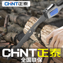 Chint saws saw tree woodworking folding saw quick hand saw Wood handmade according to logging knife household small saw artifact