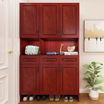 Shixuan shoe cabinet home door large capacity entrance entrance door porch cabinet integrated by wall custom door New 2021 explosion model