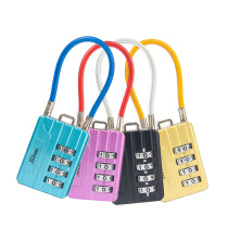 Code lock luggage small padlock electric car basket padlock wire lock cabinet lock backpack gym