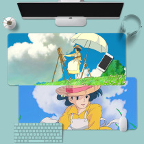 Healing Ensemble Miyazaki ups the wind with the mouse Mouse Mouse Wrist Girl Desk Cushion Office Students Customised Electric Race Games Computer Keyboard Mat Advanced Sensory Slip Mouse Pad Anti Slip Writing Desk Mat