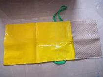 Wear-resistant naughty Castle red slide protection bag PVC leather linen slip cloth bag bag custom slide big children