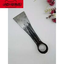 Handcrafted forging of car connecting rod thickened hoe head pick head of the head farm furniture planing tree root tree pit to dig asparagus gardening
