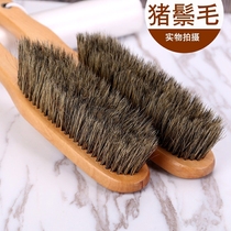 Solid Wood long handle pig Mane bed brush queen bed brush removing dust brush bed bed bed Kang brush
