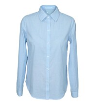 Pregnancy Woman Dress Professional Shirt Long Sleeve Striped Tooling Short pure cotton blouse work clothes Spring and autumn loose work lining clothes