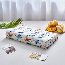 Milk silk childrens latex pillow Cute kindergarten baby 44x27 student pillow 50x30 summer 3-6-12 years old
