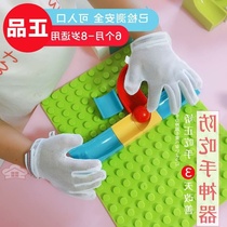 Quit hand gloves baby anti-eating hand artifact baby finger cover anti-sucking thumb child ring hand addiction correction