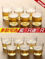 12 packs of household large white wine glasses glass beer glasses 100ml wine glasses two or two glasses two or two and a half glasses one cup