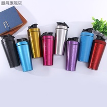 Creative new stainless steel protein powder shake cup multifunctional fitness sports cup fashion gift cup custom TZ