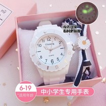 2021 new summer watch womens waterproof drop-proof only look at time junior high school students swimming waterproof electronic watch