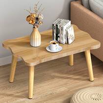 Small Tea Table Bedroom Small Table Ins Wind Rectangular Small Dining Table Wood Table Bed Rental House Home Dining Table