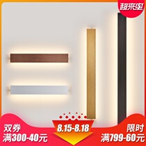 Wall lamp Modern long wall lamp Bedroom bedside wall lamp Living room balcony aisle Nordic simple creative LED wall lamp