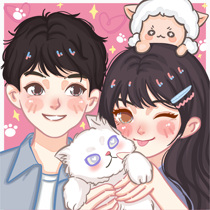 Q version hand-painted Avatar custom design manuscript couple portrait cartoon character live photo anime portrait pet