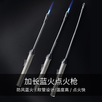 Long lighter liquefied gas stove igniter kitchen ignition rod windproof long ignition gun open fire long handle fire