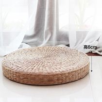Sitting special cushion for sitting balcony meditation high floor mat corn husk weaving Zen ornaments Buddha