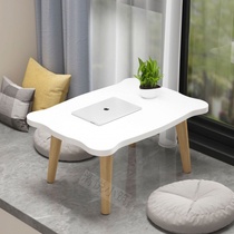 Home balcony small table bedroom sitting on the floor Kang table Nordic bay window small coffee table bed learning notebook small dining table