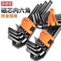 Hexagon tool wrench hex set practical six-sided Luling piece set manual industrial grade household repair car more