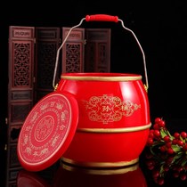 Son and Sun Bucket Wedding Supplies Encyclopedia Small Woman Bride Marriage Wedding Wedding Bucket Plastic Wedding Toilet