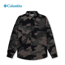 Columbia Colombia outdoor 21 Autumn Winter men sun protection UV camouflage long sleeve shirt AE5334