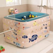 Children infant family thick slide slide outdoor inflatable swimming bucket home Bath bucket swimming pool