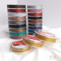 Imported Japan Gold Wire Soft Wire Pearl Neck Chain Neckline Bracelet Bracelet Earrings String Bead Wire Diy Accessories