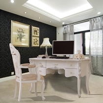 European desk home white computer desk simple Korean solid wood desk notebook Jane European writing desk