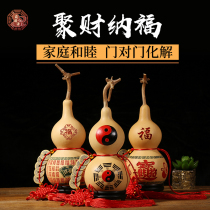 Natural gourd with faucet pendant to resolve door-to-door trinkets ornaments bedroom living room beams